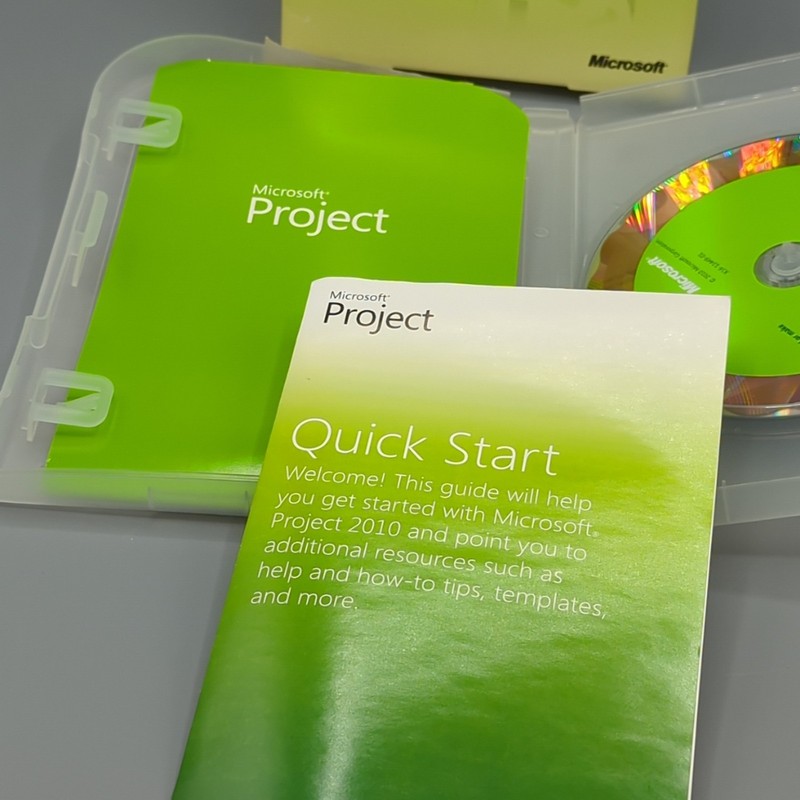 Microsoft Project Standard 2010 Full Version w/ Key in Original Retail Box gallery