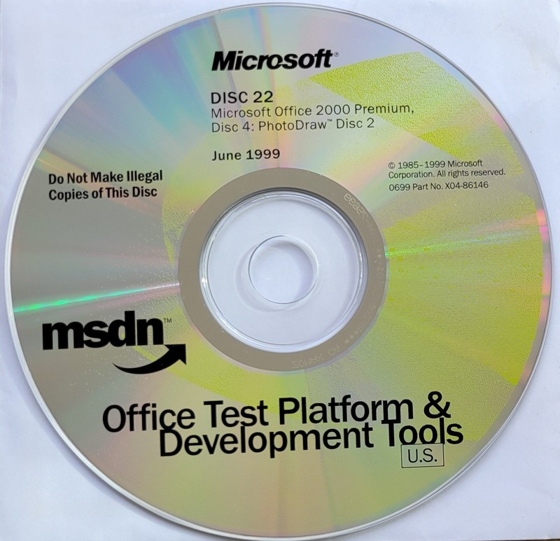 Vintage - Microsoft Office 2000 Premium: PhotoDraw, Office Server Ext., 1999 gallery