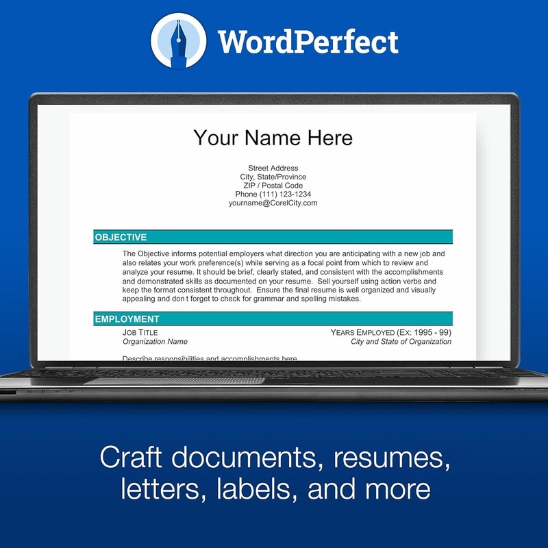 Corel WordPerfect Office Home & Student 2021 PC Disc Suite gallery