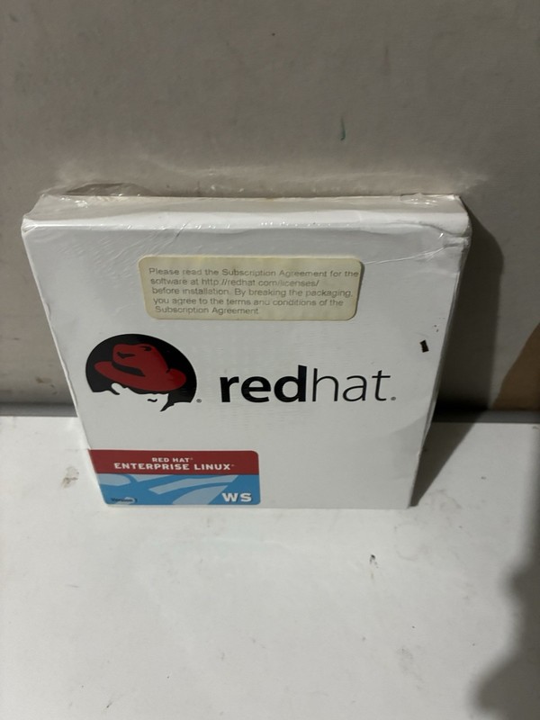 RED HAT ENTERPRISE LINUX VERSION 3 WS 0C5130 REDHAT - NEW SEALED gallery