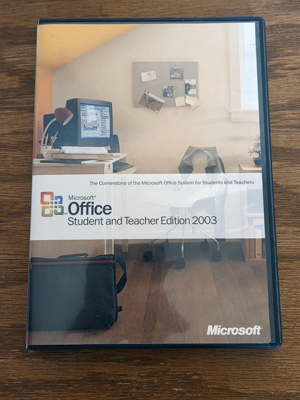 Microsoft Office Student and Teacher Edition 2003 Word Excel w/ Product Key