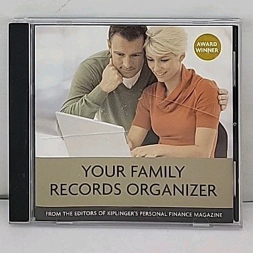 Your Family Records Organizer Kiplinger's Personal Finance (CD, 2004)