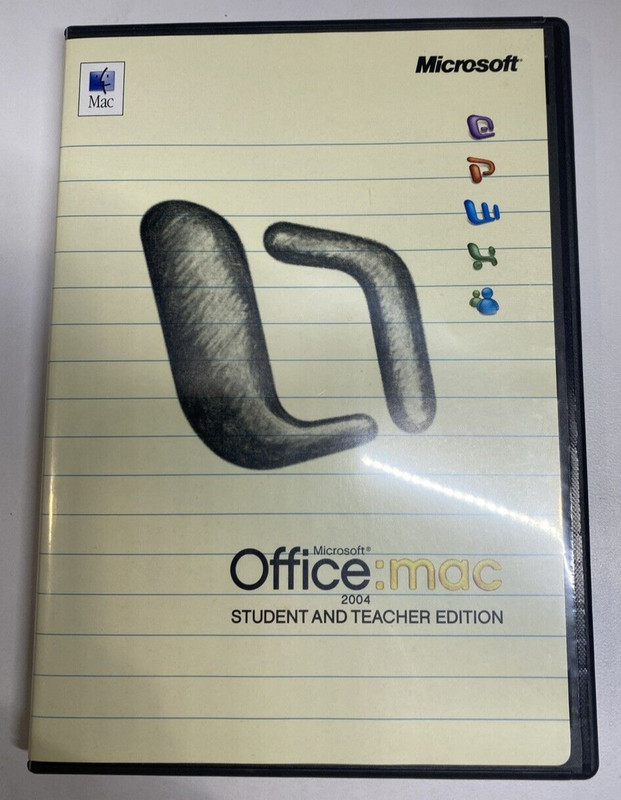 **MICROSOFT OFFICE MAC STUDENT AND TEACHER EDITION 2004 WORK POWERPOINT EXCEL**