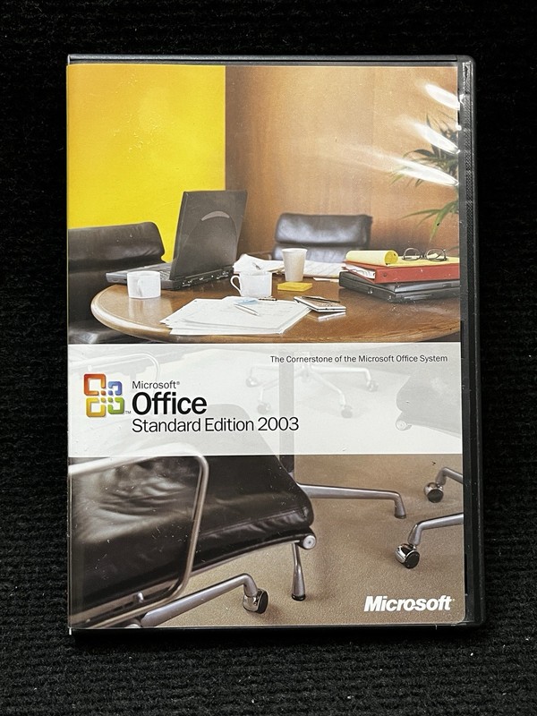 Word Excel Outlook Powerpoint VTG Microsoft Office Standard Edition 2003
