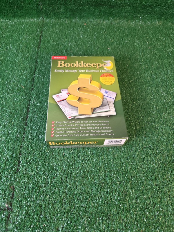 My software Bookkeeper. Manage Business Finances. Windows XP, Vista, 7, 8, 10