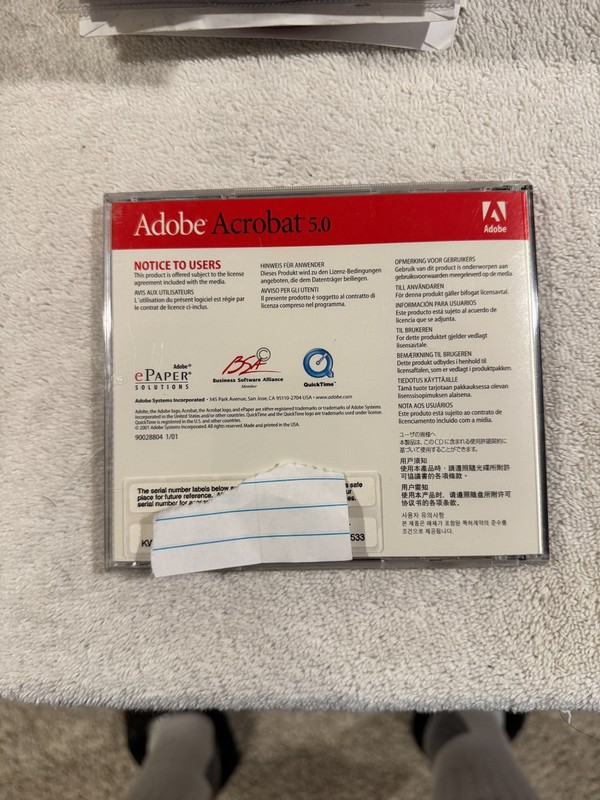 Adobe Acrobat 5.0 for Windows - SERIAL # INCLUDED!!!! gallery