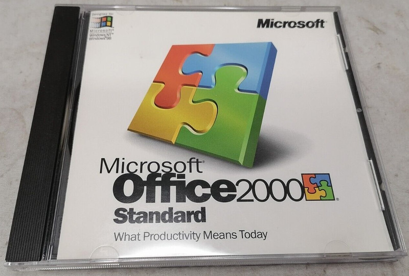 Microsoft Office 2000 Standard Upgrade (With Product Key!)