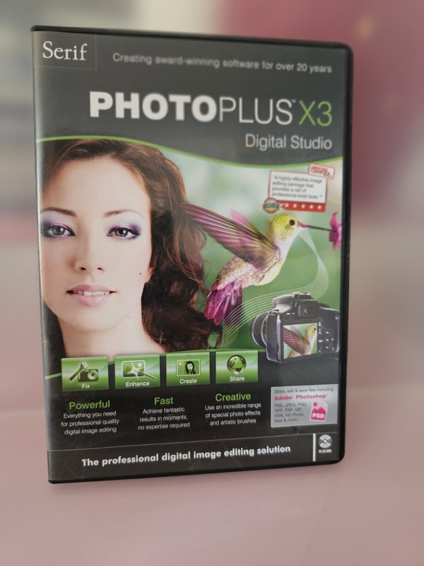 Serif Photoplus x3 Digital Studio CD-ROM- Used