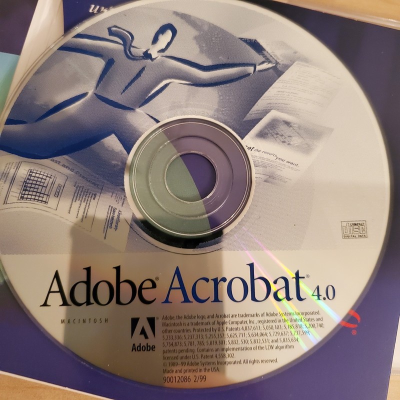 Adobe Acrobat 5.0 Macintosh Upgrade & Full Ver 4.0 Read Description gallery