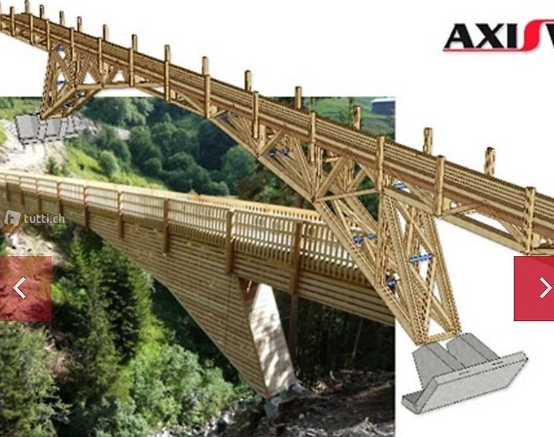 3D FEM Structural Analysis Software - 1x Dongle Licence AxisVM unlimited -