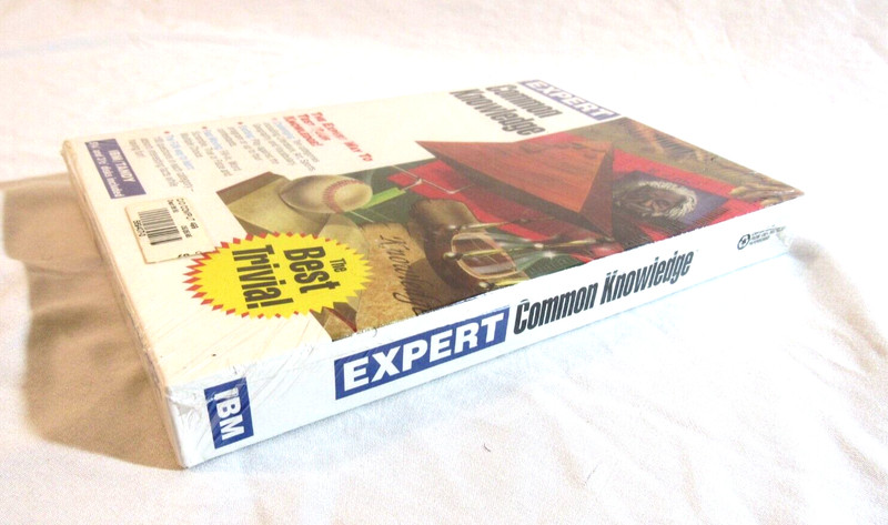 VINTAGE Expert Common Knowledge IBM PC / TANDY 5.25" & 3.5" Factory Sealed gallery