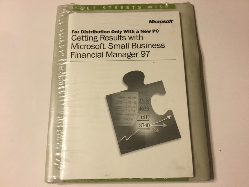 New Microsoft Small Business Financial Manager 97