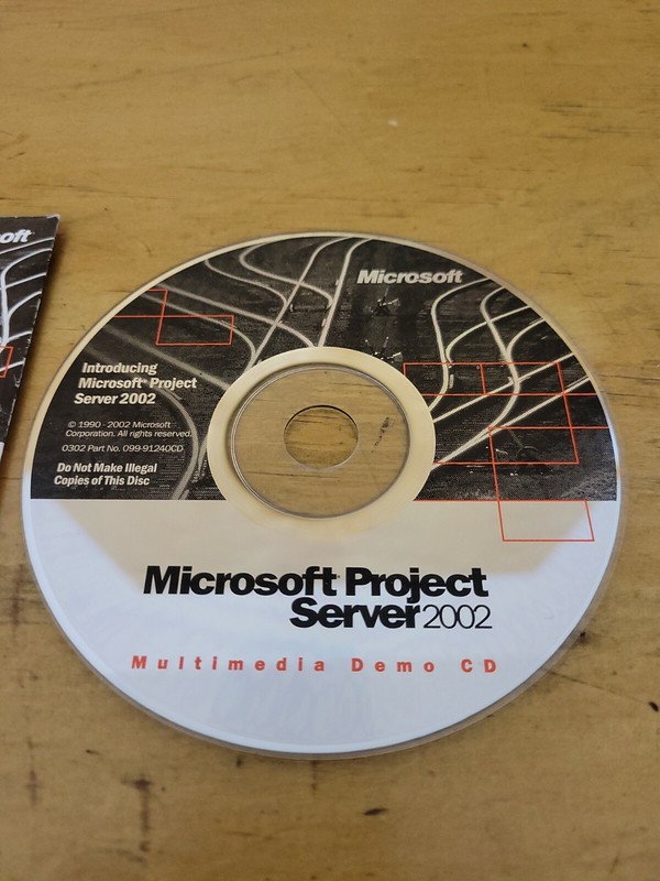 Microsoft Project Server 2002 Multimefia Demo CD gallery