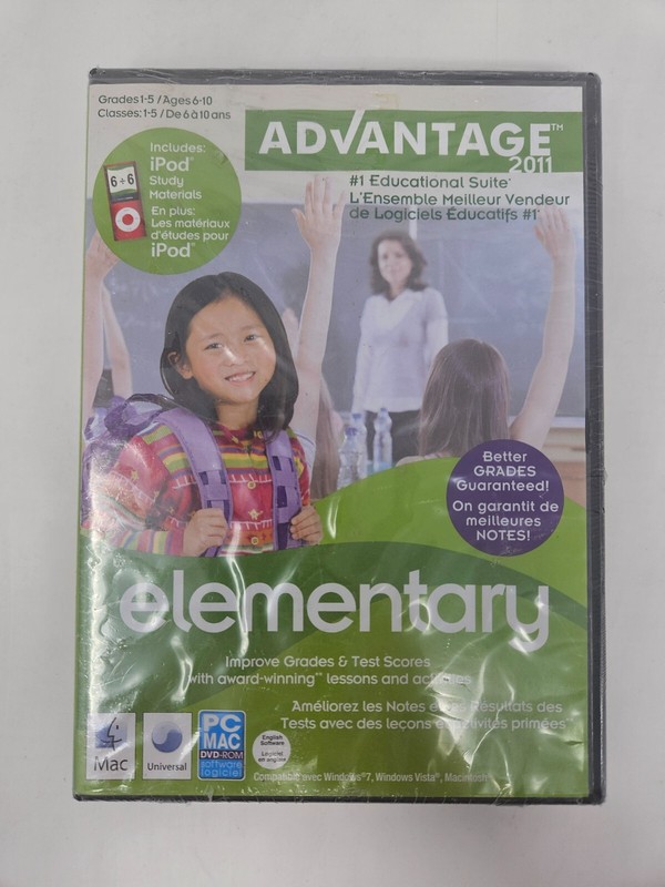 Elementary Advantage 2011 – PC/Mac DVD-ROM – NEW