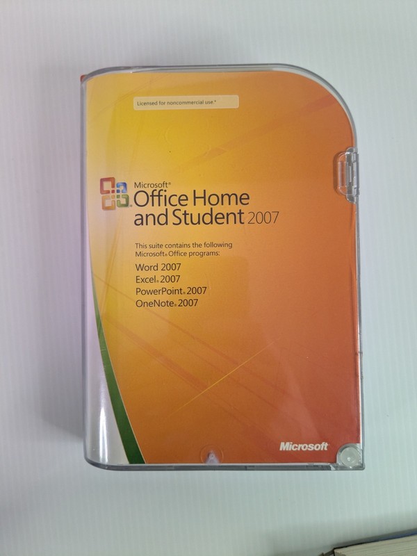 Microsoft Office Home and Student 2007 Word Excel PowerPoint OneNote w/ Key