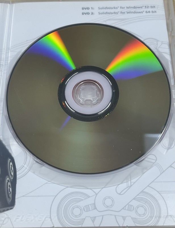 SolidWorks 2014 DVD 2 Discs 64-bit Microsoft NO Serial# Included gallery