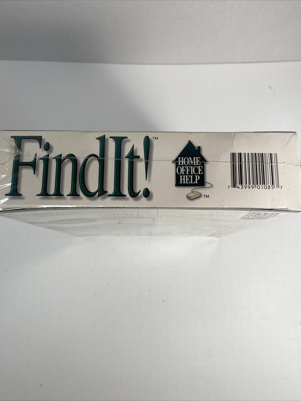 FindIt! Rom Tech Software Home Office Help Windows 95 Find Documents PC Vintage gallery