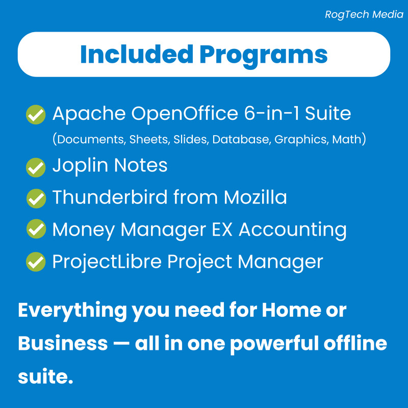 Open Office Suite for Windows - Home Student Business Productivity Software DVD gallery