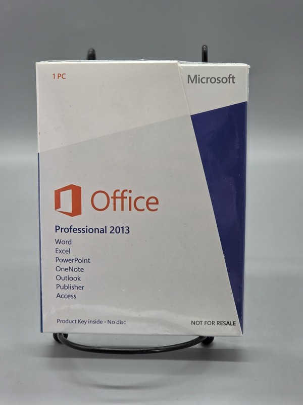 Microsoft Office Professional 2013 Product Key Card Sealed