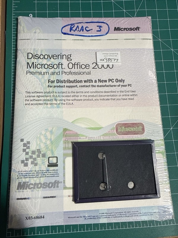 MS Microsoft Office 2000 Professional Student Edition Full w/ Product Key