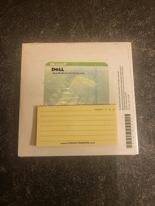 Microsoft Office Pro 2007 (US Only OEM) 2 Disc New/Sealed Software MS Pro