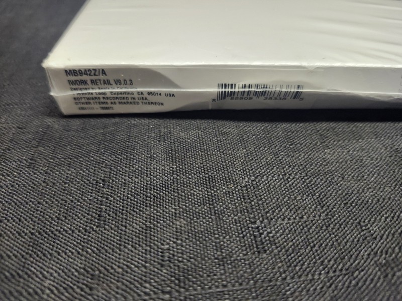 Apple iWork '09 (Retail) - Full Version for Mac MB942Z/A - Sealed-New! gallery