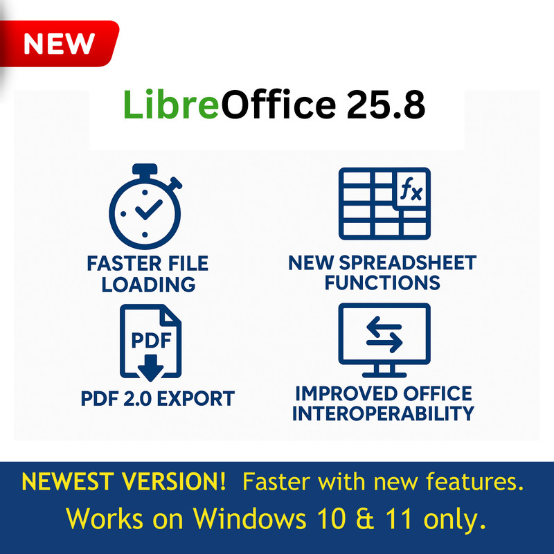 Libre Office Software Suite for Windows-Word Processing-Home-Student-Business gallery