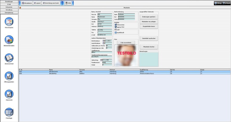 Office Workforce Planning, Software Roster Scout Office, Roster, Workforce Planner gallery