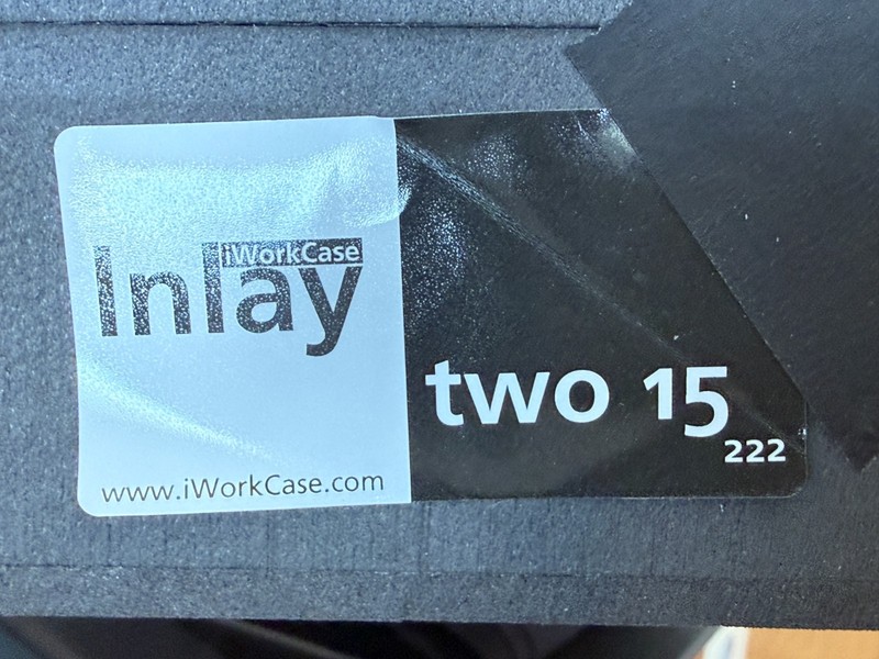 iWork Digicase Foam Insert + Sun Shade for 15' Apple Laptop InLay two 15 222 gallery