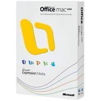Microsoft OfficeMac 2008 Special Media Edition Upgrade, part FWA-00029, MSRP $30
