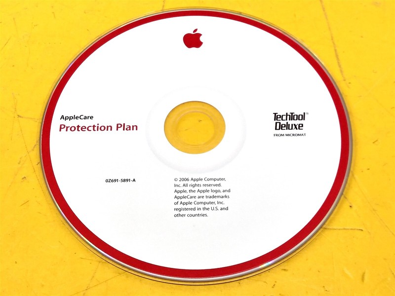 ⭐️⭐️⭐️⭐️⭐️ PC Software CD Disc 2006 Mac AppleCare Protection Plan