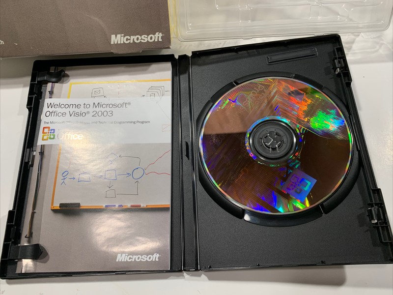 Microsoft Visio Professional 2003 (D87-01532) Used gallery