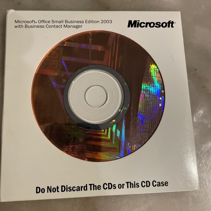 Microsoft Office Small Business Edition 2003 Business Contact Manager(preowned)