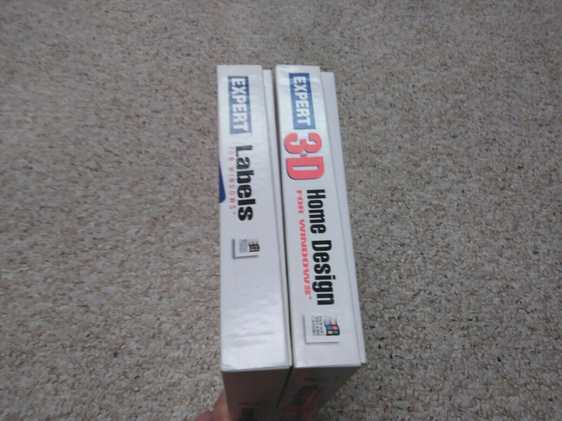 Labels and 3-D Home Design, Expert Software, 1994 PC/IBM/TANDY gallery