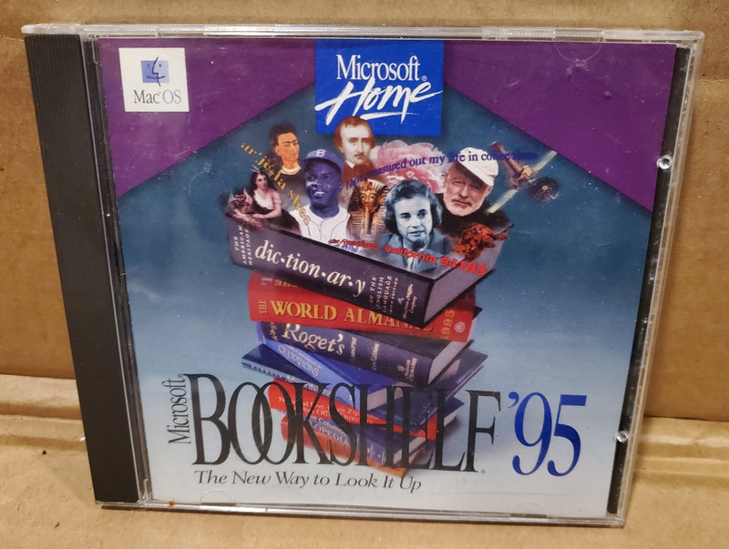 Microsoft Bookshelf ’95 Mac Os Macintosh