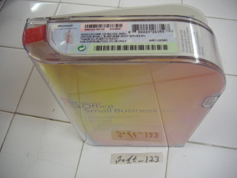 Microsoft Office 2007 Small Business Edition For 2PCs Full Ver MS SBE =SEALED=