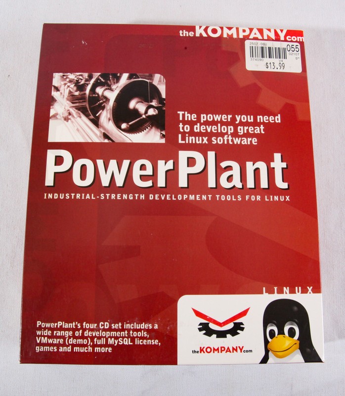 PowerPlant, Linux Development Tool, Kompany, 2000 CD-ROM