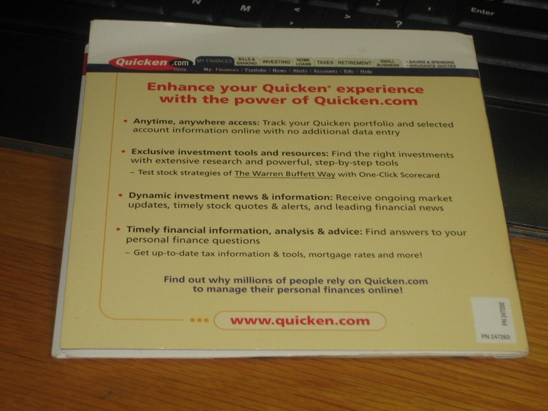Intuit Quicken 2002 for Mac OS X Software Disc CD - Used Clean Genuine OEM gallery