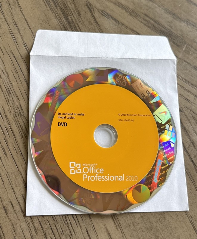 Microsoft Office 2010 Home and Business Full English DVD Version NO KEY