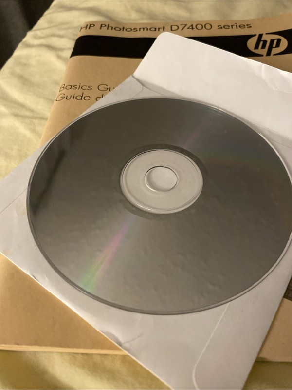 Hp PhotoSmart D7200 D7400 Series Win 9.0.1 Mac 9.1 CD 2007 HPDC+ Manual Guide gallery