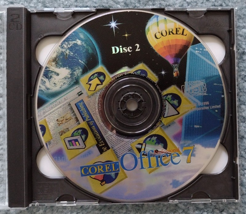 Corel Professional Office 7 Software and book, Print House and Photo Suite gallery