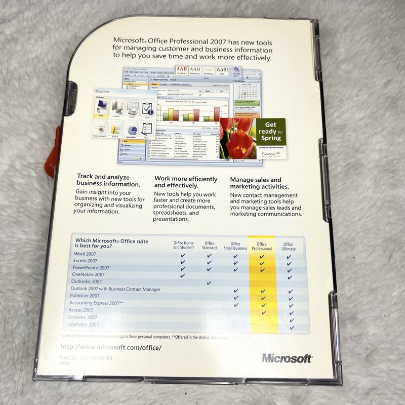 Microsoft Office 2007 Standard Upgrade Version w/ Product Key Vintage Computing gallery
