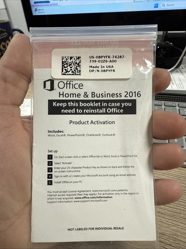 New Microsoft Office Home & Business 2016 Software for Windows, Sealed gallery