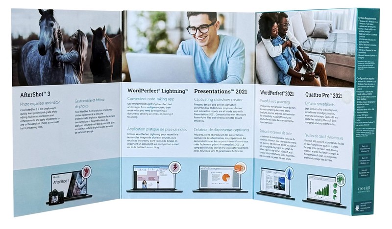 Corel WordPerfect Office Home & Student 2021 - New Retail Box, WP2021HSEFMBAM gallery