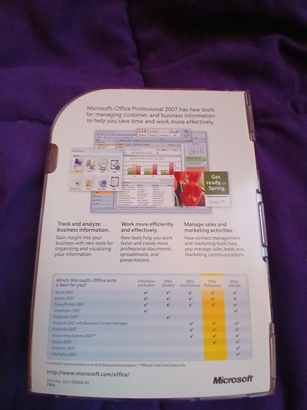 Microsoft Office Professional 2007 NIB gallery