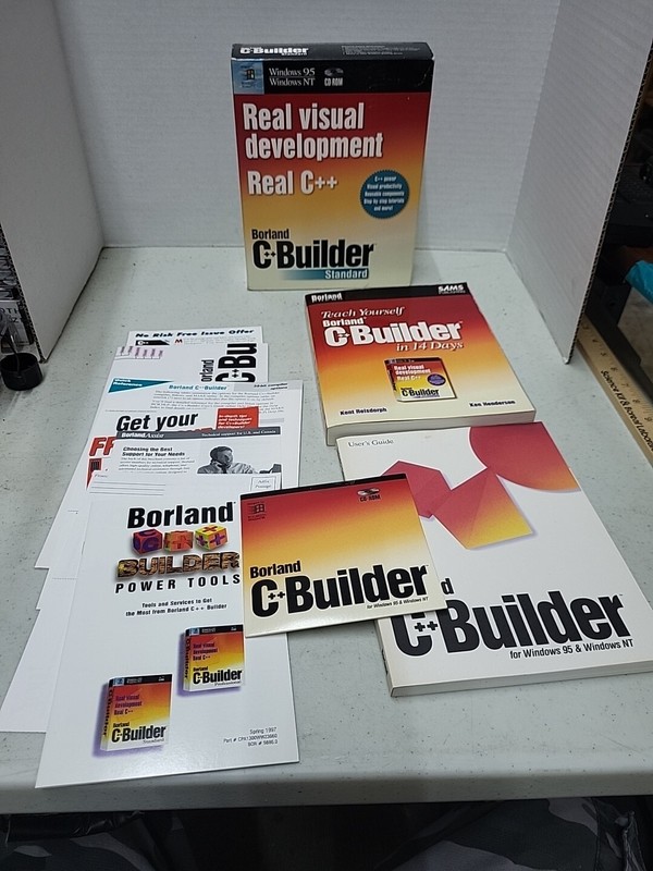 Borland C++ Builder Standard Edition, Disc Is Sealed!