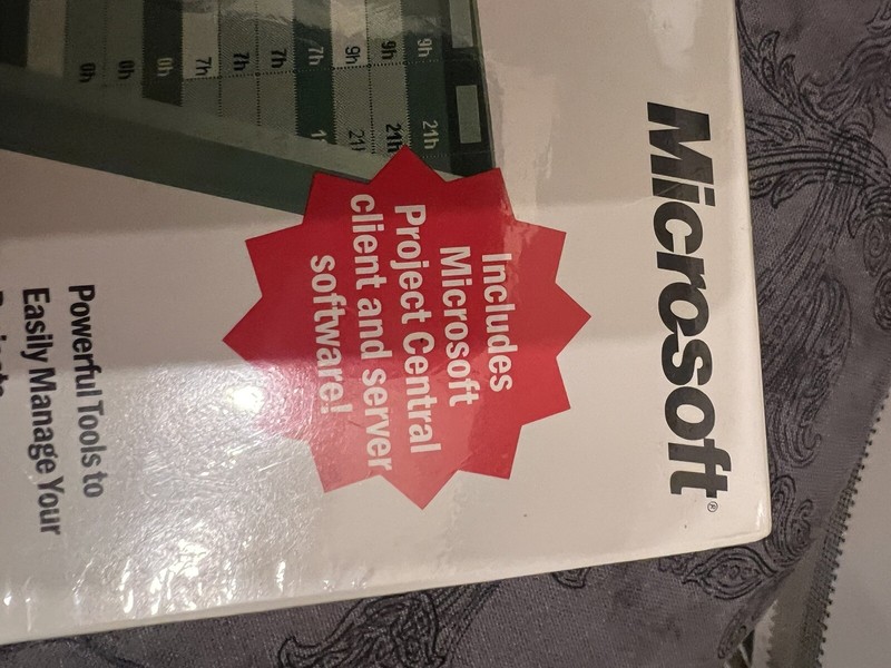 Microsoft Project 2000_For Windows Sealed In Box. I DONT KNOW IF ITS STILL VALID gallery