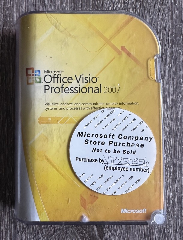 Microsoft Office Visio Standard 2007 Retail w/Product Key