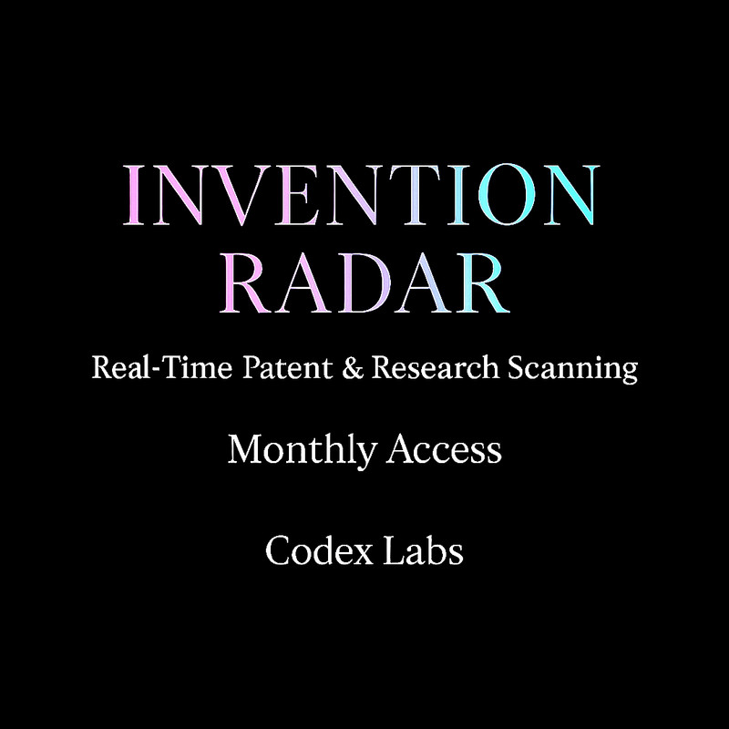 Invention Radar | Patent Search AI | Real‑Time Research Scanner (Monthly Access) gallery