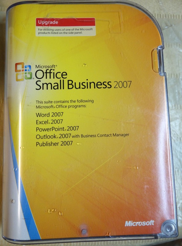 Microsoft Small Business 2007 (Retail) (1 User/s) – Upgrade for Windows…